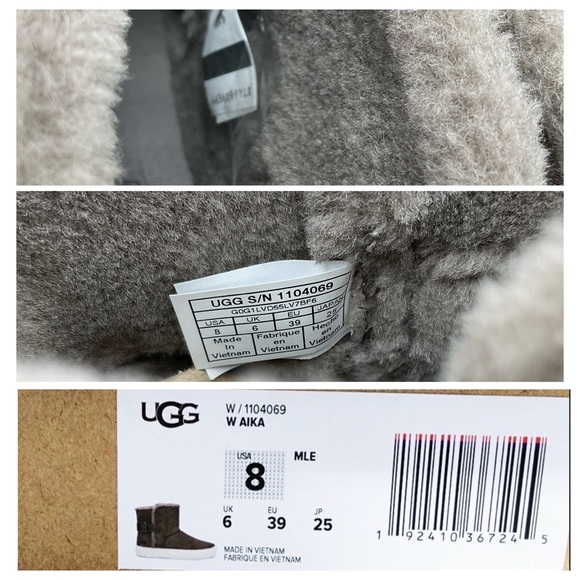 {UGG}AIKA Suede Booties - Picture 14 of 16